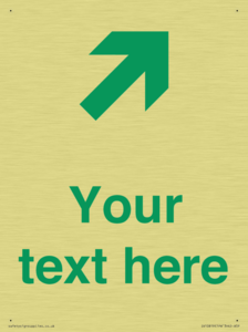 Custom Safe Condition inverse: Green Up right arrow